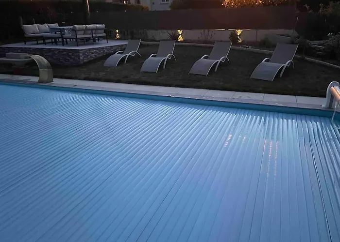 T3 Individuel Avec Acces Piscine Et Jardin Prives Apartmán Basse-Goulaine